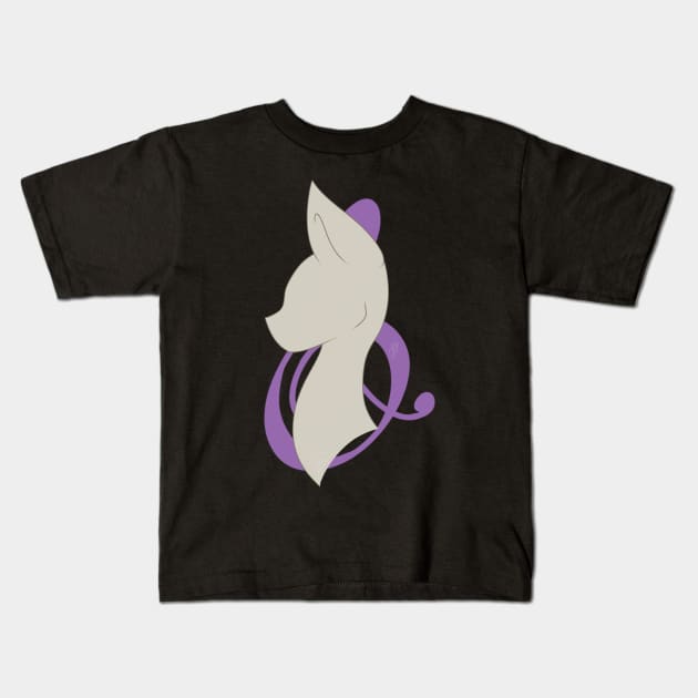 Silhouette - Octavia Kids T-Shirt by ForsakenSky